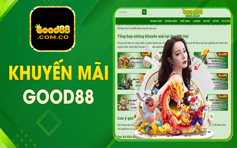 Khuyến mãi good88